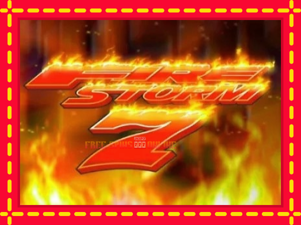 Firestorm 7 - mesin slot dalam talian