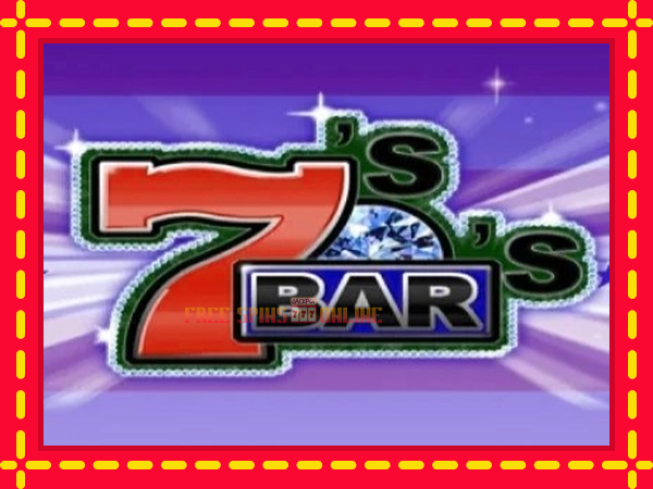 Sevens and Bars - mesin slot dalam talian