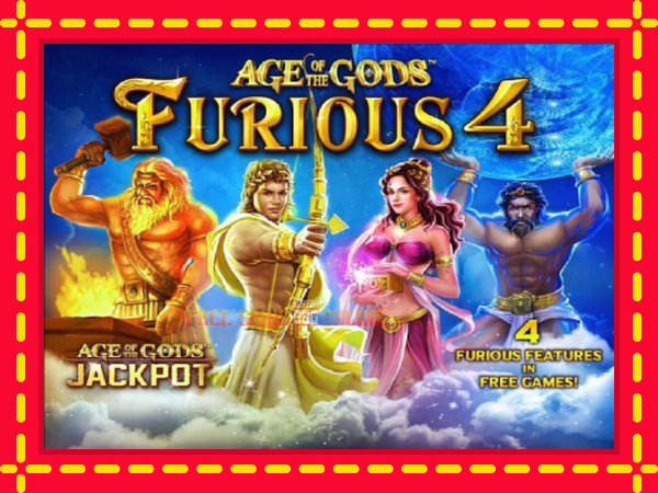 Age of the Gods Furious Four - mesin slot dalam talian