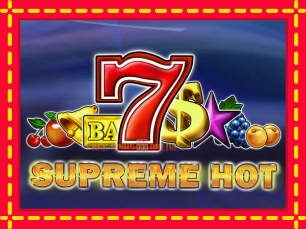 Supreme Hot - mesin slot dalam talian