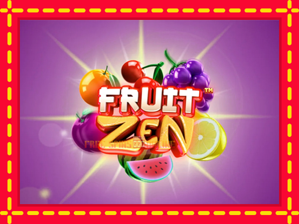 Fruit Zen - mesin slot dalam talian