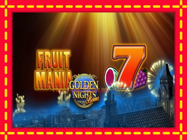 Fruit Mania Golden Nights - mesin slot dalam talian