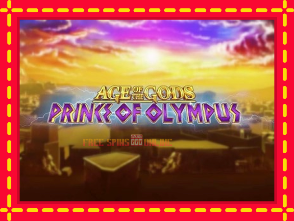 Age of the Gods Prince of Olympus - mesin slot dalam talian