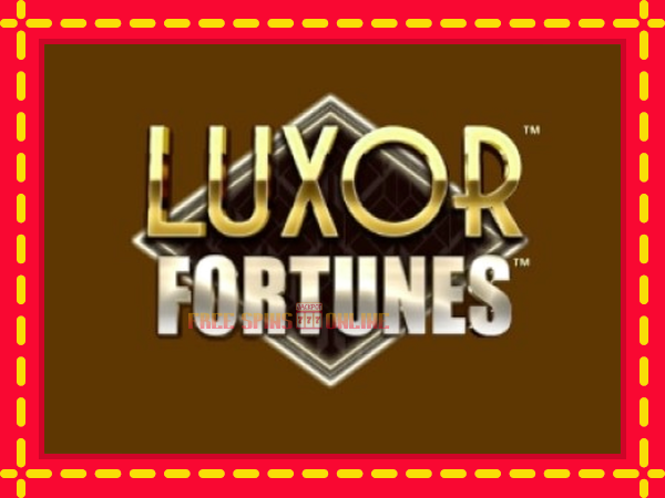 Luxor Fortunes - mesin slot dalam talian