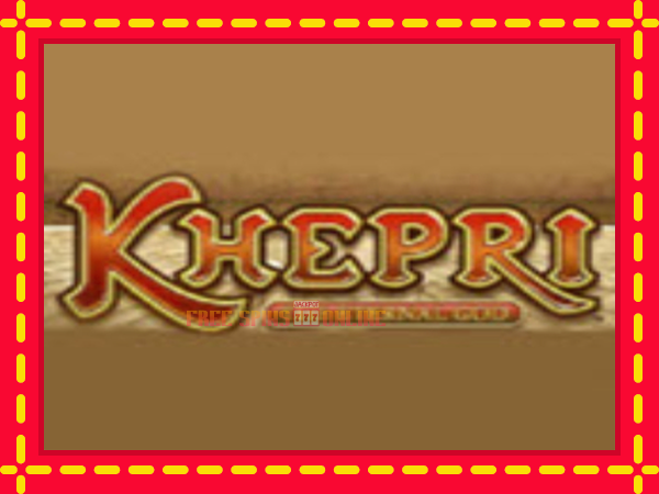 Khepri The Eternal God - mesin slot dalam talian