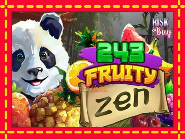 243 Fruity Zen - mesin slot dalam talian