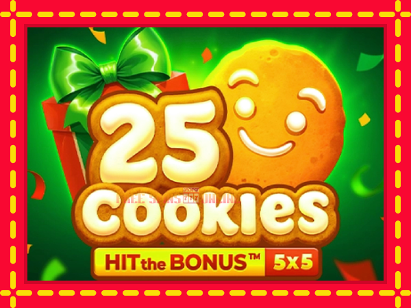 25 Cookies: Hit the Bonus - mesin slot dalam talian