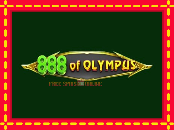 888 of Olympus - mesin slot dalam talian