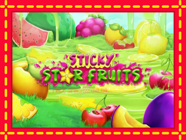 Sticky Star Fruits - mesin slot dalam talian