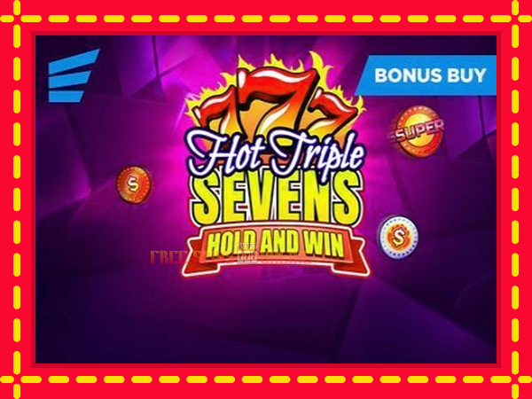 Hot Triple Sevens Hold & Win - mesin slot dalam talian