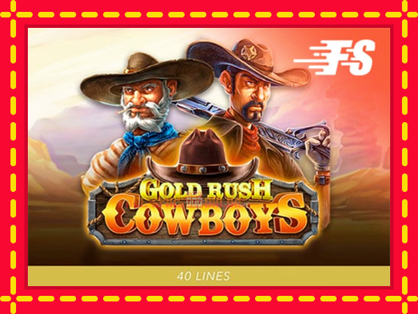 Gold Rush Cowboys - mesin slot dalam talian