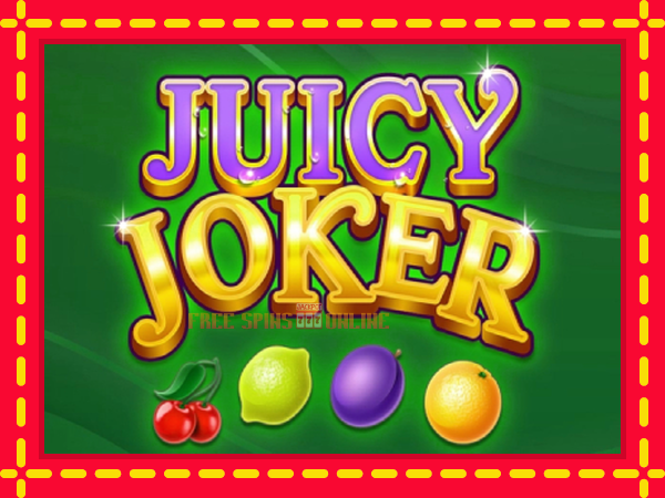 Juicy Joker - mesin slot dalam talian