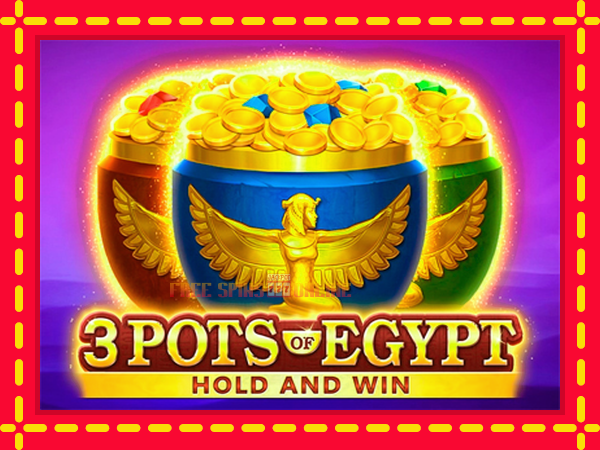 3 Pots of Egypt - mesin slot dalam talian