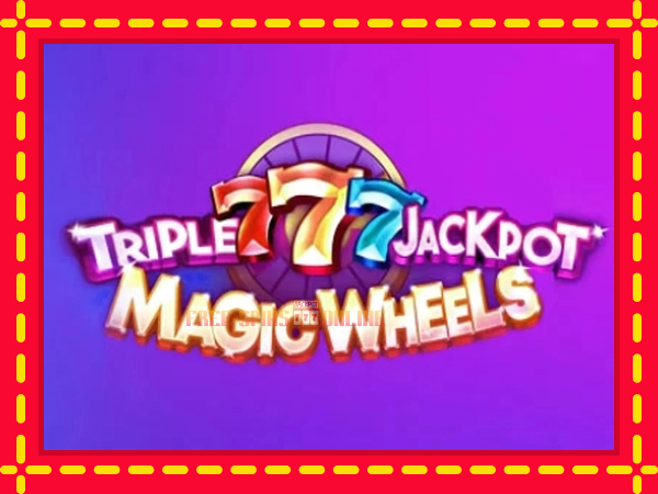 Triple 777 Jackpot Magic Wheels - mesin slot dalam talian