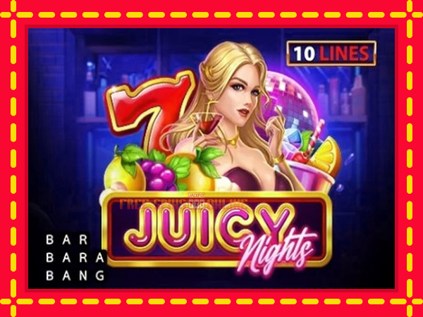 Juicy Nights - mesin slot dalam talian