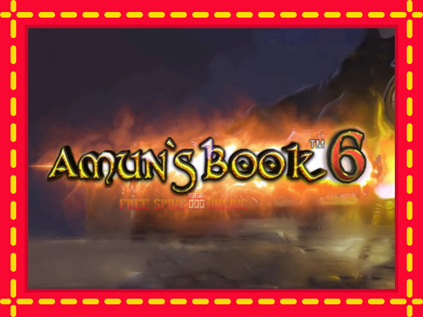 Amuns Book 6 - mesin slot dalam talian