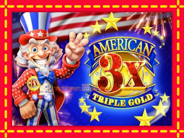 American Triple Gold - mesin slot dalam talian