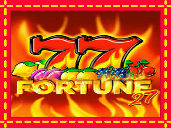 Fortune 27 - mesin slot dalam talian