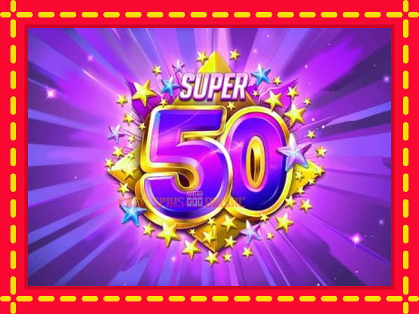 Super 50 Stars - mesin slot dalam talian