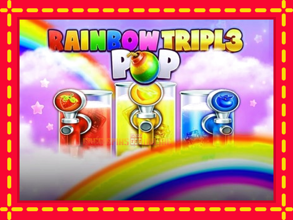 Rainbow Triple Pop - mesin slot dalam talian