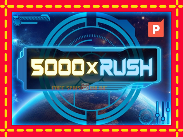 5000 x Rush - mesin slot dalam talian