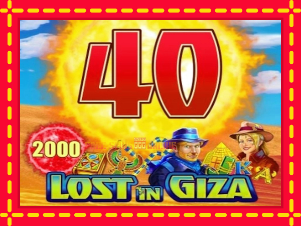 Lost in Giza 40 - mesin slot dalam talian