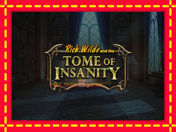 Rich Wilde and the Tome of Insanity - mesin slot dalam talian