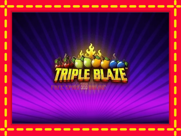 Triple Blaze - mesin slot dalam talian