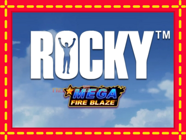 Mega Fire Blaze: Rocky - mesin slot dalam talian