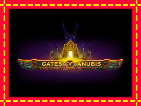 Gates of Anubis - mesin slot dalam talian