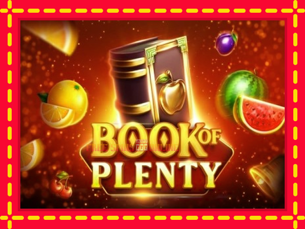 Book of Plenty - mesin slot dalam talian