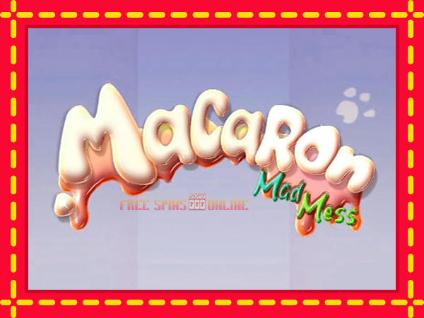 Macaron Mad Mess - mesin slot dalam talian