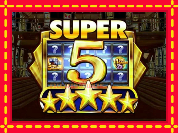 Super 5 Stars - mesin slot dalam talian