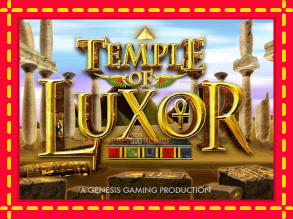 Temple of Luxor - mesin slot dalam talian