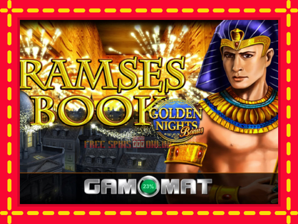 Ramses Book Golden Nights - mesin slot dalam talian